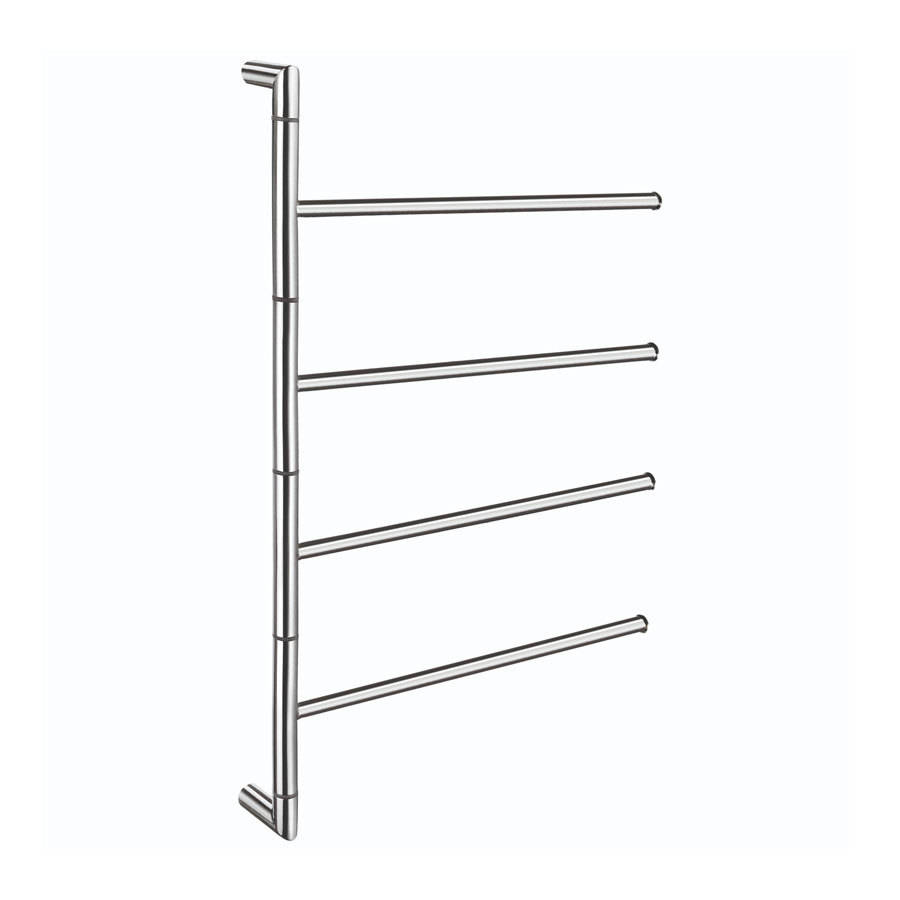 Smedbo Outline Lite Towel Bar 4 Swing Arms for Towels