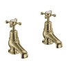 Burlington Claremont Gold 3 Inch Basin Taps