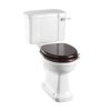 Burlington Close Coupled Toilet with Slimline 440mm Ceramic Lever Cistern