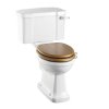 Burlington Rimless Close Coupled WC with 520mm Lever Cistern