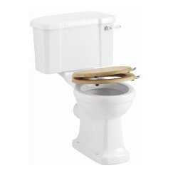 Burlington Oak Soft Close Toilet Seat