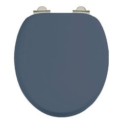 Burlington Blue Soft Close Toilet Seat