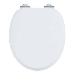 Burlington Matt White Soft Close Toilet Seat