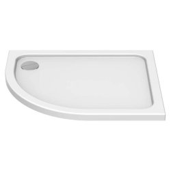 Kudos Kstone 900x760mm RH Gloss Offset Quadrant Shower Tray 