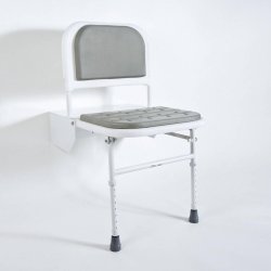 Bristan White DOCM Shower Seat with Legs