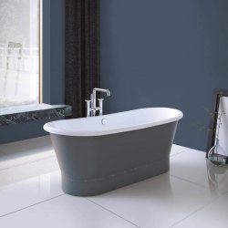 Royce Morgan Portland 1710 Black Freestanding Bath