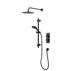 Tavistock Merit Black Dual Function Diverter Concealed Shower System