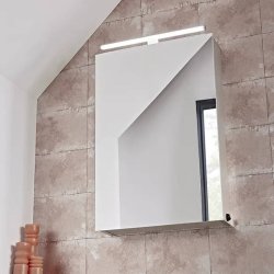 Tavistock Conduct Single Mirror Door Cabinet