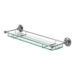 Burlington Chrome Shelf with Railing