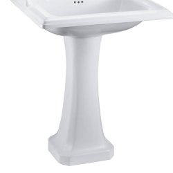 Burlington Classic White Pedestal 