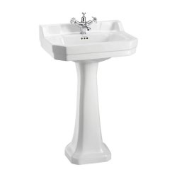 Burlington Edwardian 56cm 3 Tap Hole Basin