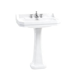 Burlington Edwardian 80cm 3 Tap Hole Basin