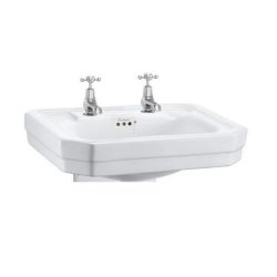 Burlington Victorian 56cm 2 Tap Hole Basin