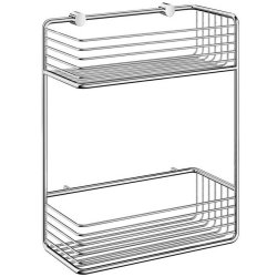 Smedbo Sideline Chrome Double Shower Basket