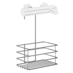 Smedbo Beslagsboden Chrome Shower Mixer Hanging Shower Basket