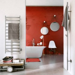 Smedbo Dry Chrome Electrical High Towel Warmer