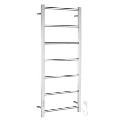 Smedbo Dry Polished Steel Electrical High Towel Warmer