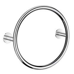 Smedbo Dry Polished Steel Electrical Ring Towel Warmer