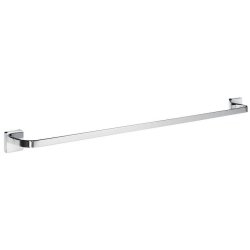 Smedbo Ice Polished Chrome Single Towel Rail