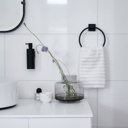 Smedbo House Black Soap Dispenser