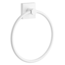 Smedbo House White Towel Ring