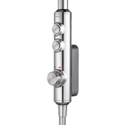 Aqualisa iSystem Exposed Smart Shower with Adjustable Head (Gravity Pumped)