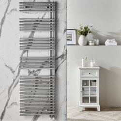 Redroom Omnia Left Handed Titane 1161 x 496mm Towel Radiator