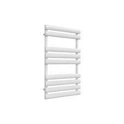 Reina Arbori 820x500mm White Mild Steel Designer Radiator