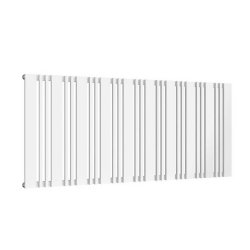 Reina Bonera 550x1248mm White Mild Steel Horizontal Designer Radiator