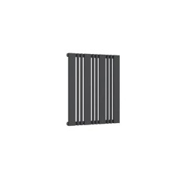 Reina Bonera 550x456mm Anthracite Mild Steel Horizontal Designer Radiator