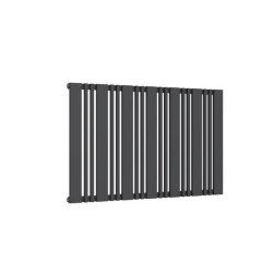 Reina Bonera 550x852mm Anthracite Mild Steel Horizontal Designer Radiator