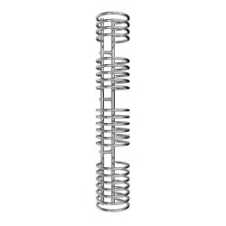 Reina Claro 1600x300mm Chrome Mild Steel Designer Radiator