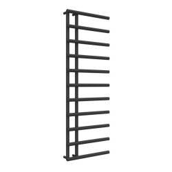 Reina Matera Anthracite Designer Towel Rail 1412 x 500mm