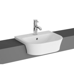 Kartell Eklipse 550mm Compact Semi-Recessed Basin