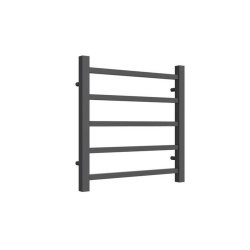 Reina Serena Anthracite Designer Towel Rail 500 x 500mm