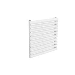 Reina Nevah 590x600mm White Mild Steel Single Horizontal Radiator