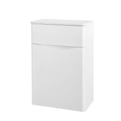 Kartell Arc 500mm White WC Unit