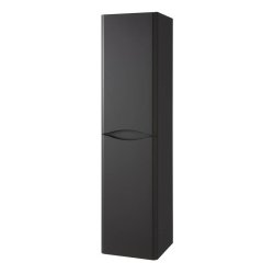 Kartell Arc 350mm Matt Graphite Wall Mounted Side Unit