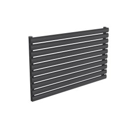 Reina Nevah 590x1000mm Anthracite Mild Steel Single Horizontal Radiator