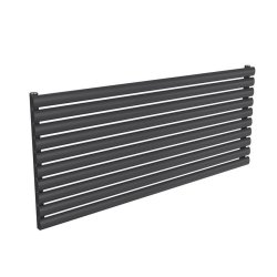 Reina Nevah 590x1400mm Anthracite Mild Steel Single Horizontal Radiator