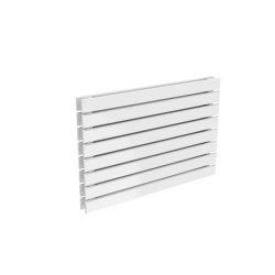 Reina Rione 544x800mm White Mild Steel Double Horizontal Radiator