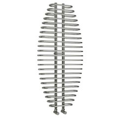 Reina Teano 1300x600mm Chrome Mild Steel Designer Radiator