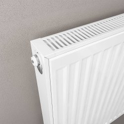 Eastbrook 400 x 400mm Gloss White Type 21 Compact Panel Radiator