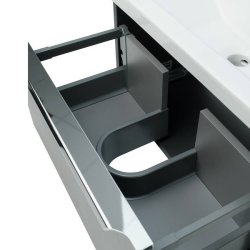 Kartell Kore 500mm White Wall Mounted Drawer Vanity Unit & Basin