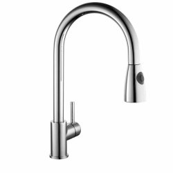 Kartell Chrome Pull Out Kitchen Sink Mixer Tap