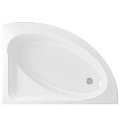 Beaufort Lundy LH 1500 x 1040mm 5mm Offset Corner Bath