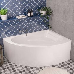 Beaufort Lundy 5mm Offset Corner Front Bath Panel