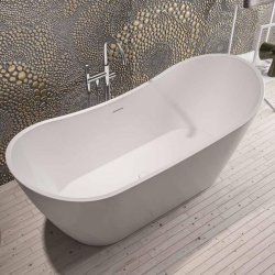 Beaufort Chislehurst White 1700 Freestanding Bath