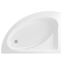 Beaufort Lundy RH 1500 x 1040mm 5mm Offset Corner Bath