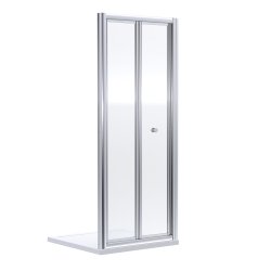 Nuie Rene 700mm Chrome Framed Bifold Shower Door